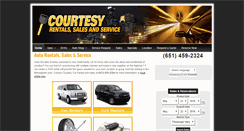 Desktop Screenshot of courtesycarmn.com