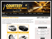 Tablet Screenshot of courtesycarmn.com